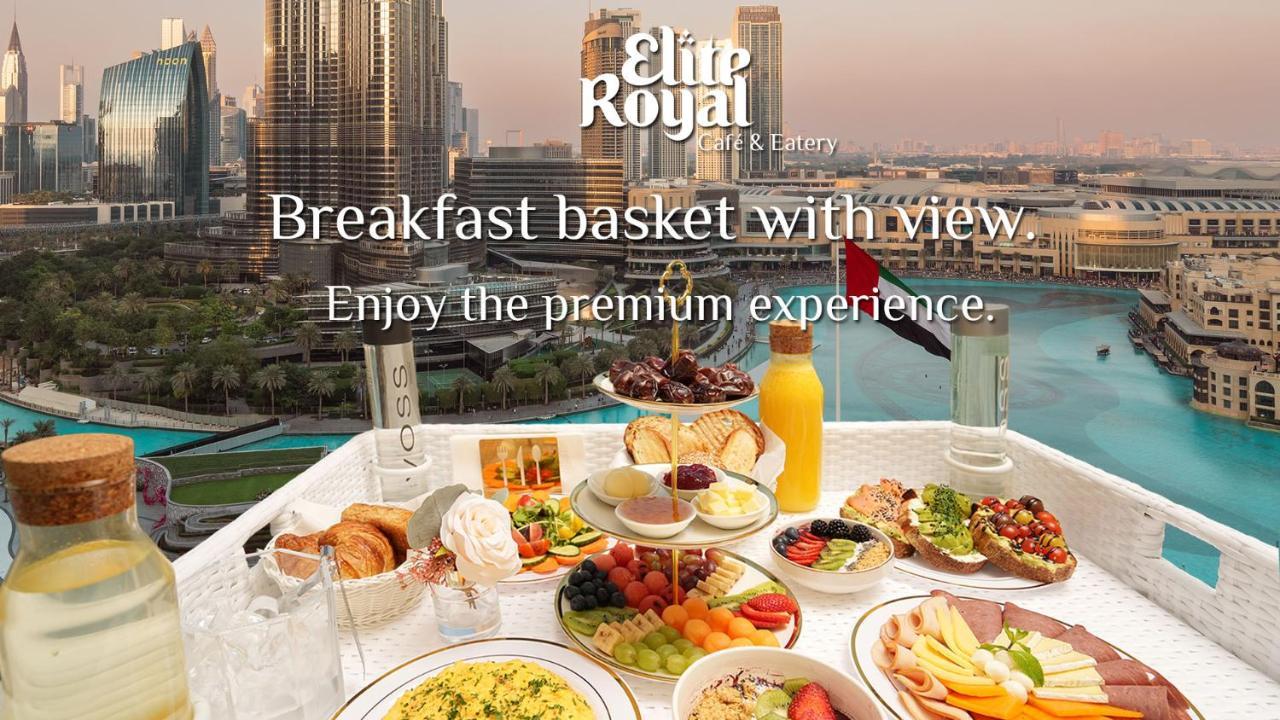 Elite Royal Apartment - Full Burj Khalifa & Fountain View - Opal - 2 Bedrooms Plus 1 Open Bedroom Without Partition Dubaj Exteriér fotografie