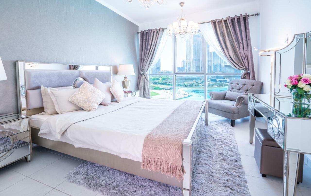 Elite Royal Apartment - Full Burj Khalifa & Fountain View - Opal - 2 Bedrooms Plus 1 Open Bedroom Without Partition Dubaj Exteriér fotografie