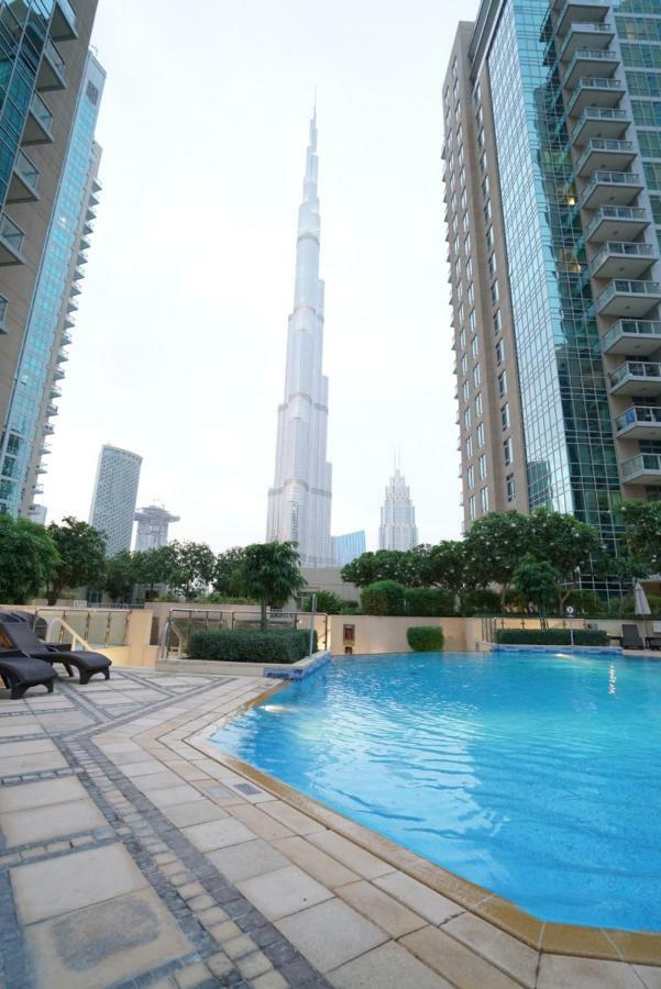 Elite Royal Apartment - Full Burj Khalifa & Fountain View - Opal - 2 Bedrooms Plus 1 Open Bedroom Without Partition Dubaj Exteriér fotografie